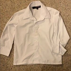 Gino Giovanni Boys Formal White Dress Shirt
